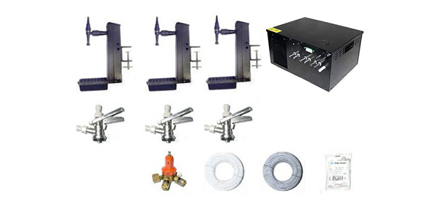 Triple Tap Beer Cooler Setup